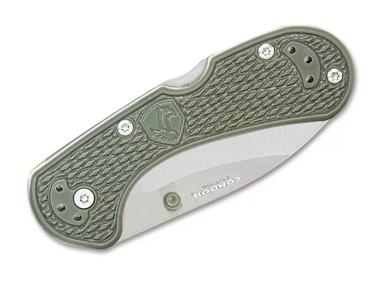 Condor Cadejo Drop Point Folder Army Green New