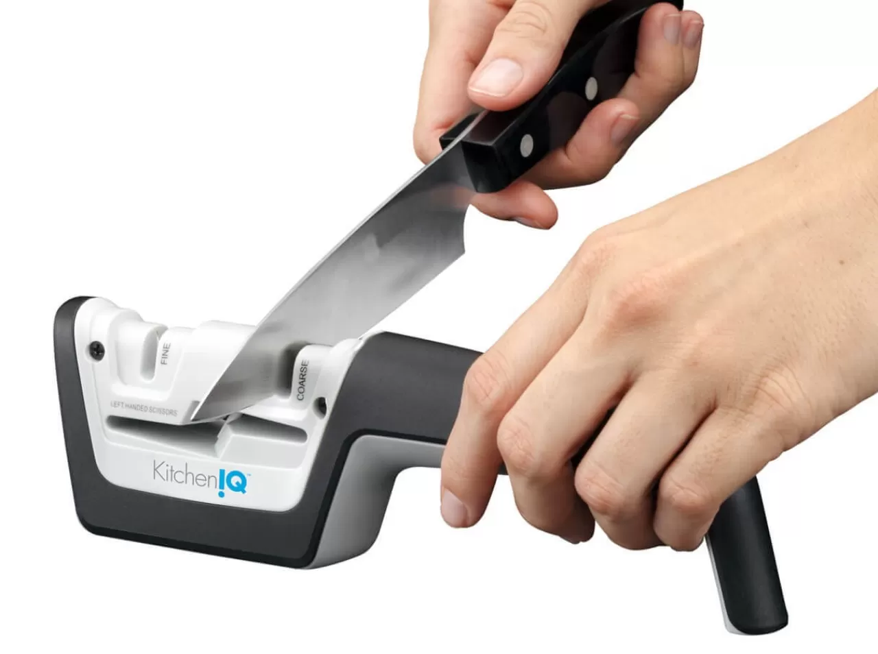KitchenIQ Manuelle Schärfer<Diamond Pro 2-Stage Knife And Scissor Sharpener