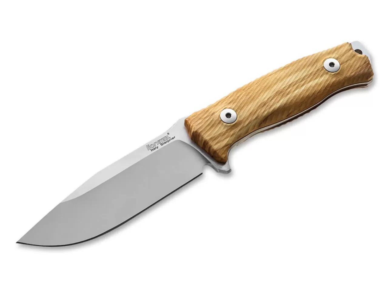 LionSteel Bushcraftmesser<M5 Olive Wood
