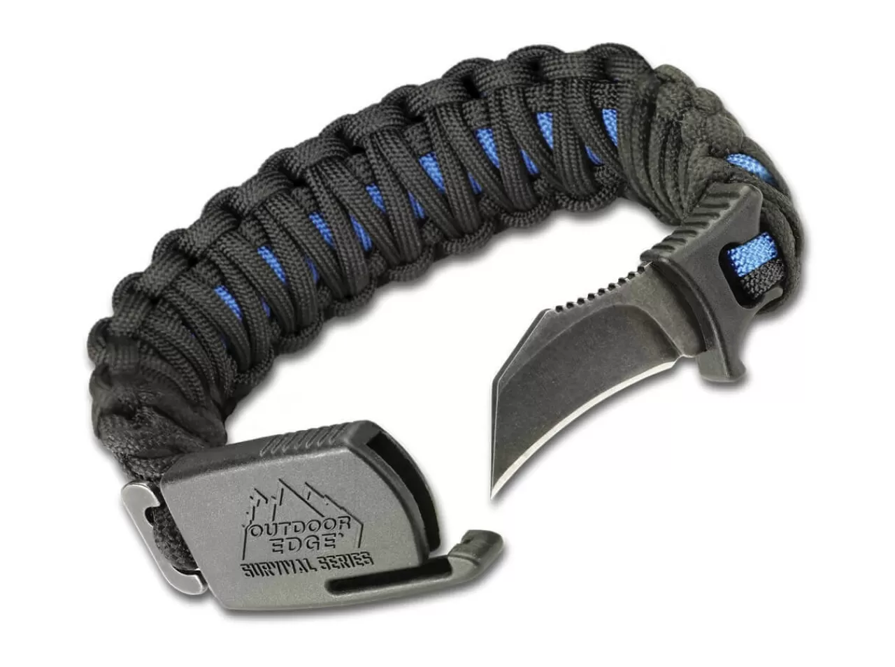 Outdoor Edge Taktische Messer<Paraclaw Blue Line Large Blister