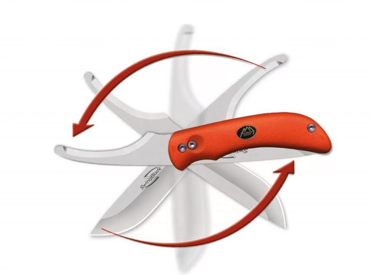 Outdoor Edge Jagdmesser<Swingblade Orange Blister